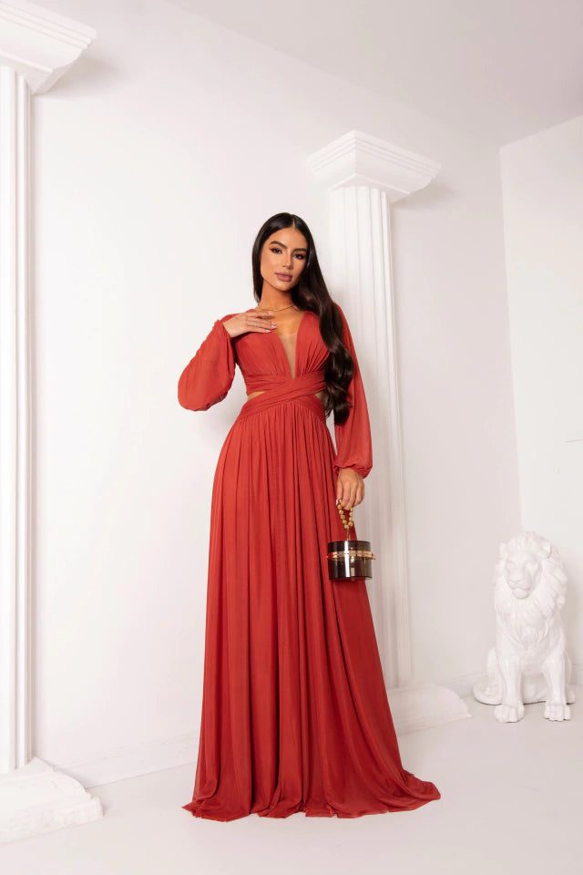 Vestido de Festa Modelo Sofia Ref J027