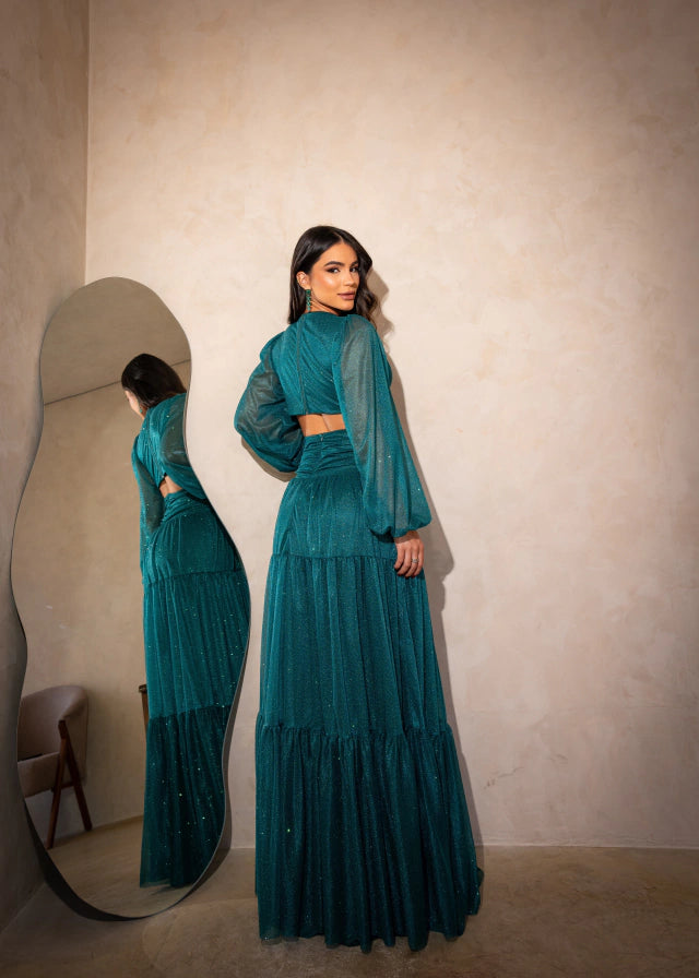 Vestido de festa modelo Ema