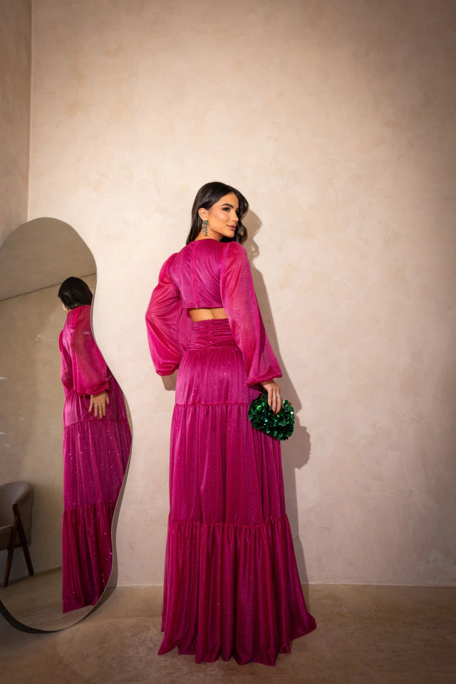 Vestido de festa modelo Ema