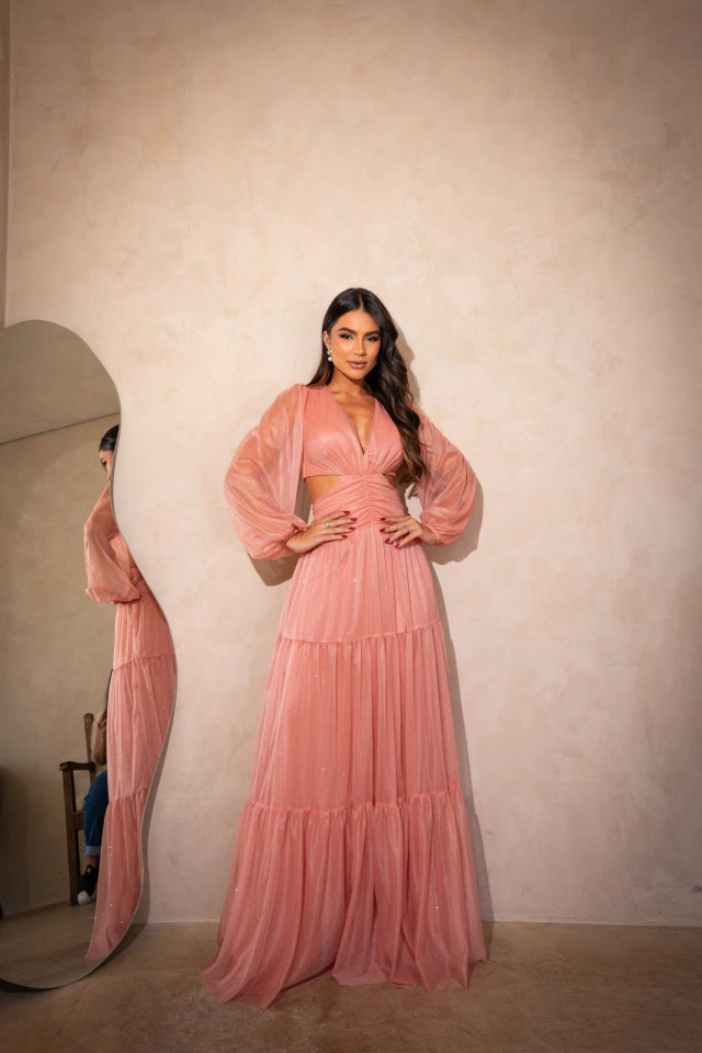 Vestido de festa modelo Ema