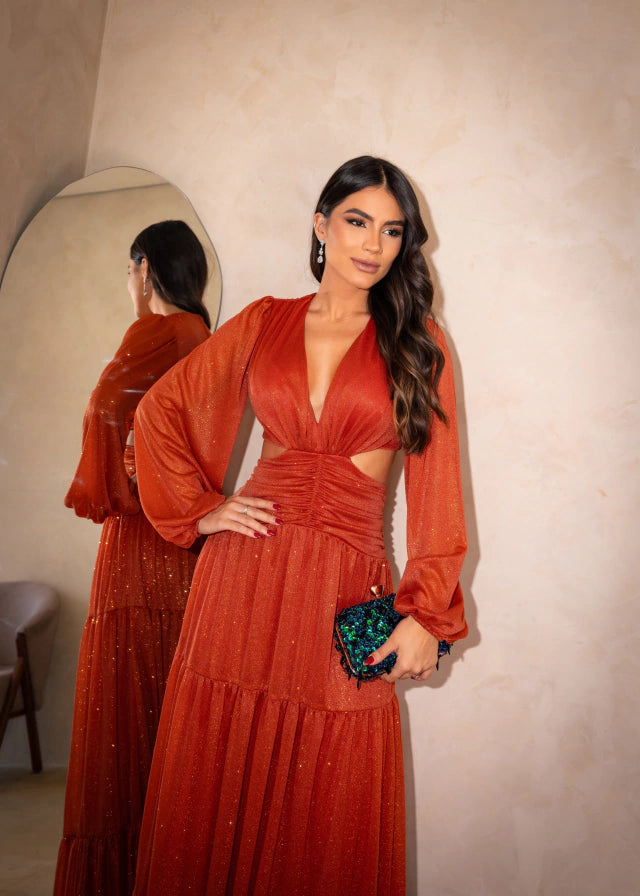 Vestido de festa modelo Ema