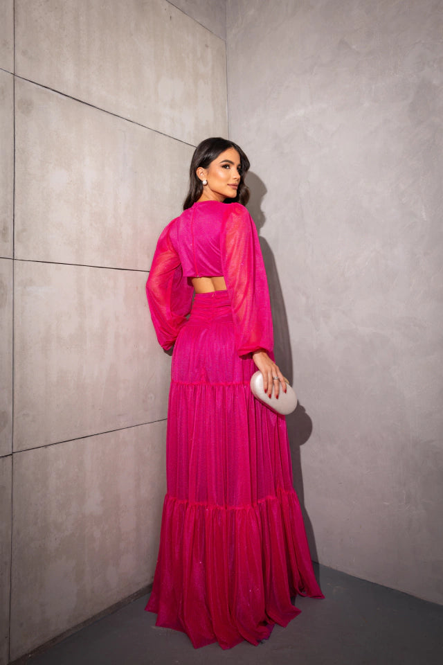 Vestido de festa modelo Ema