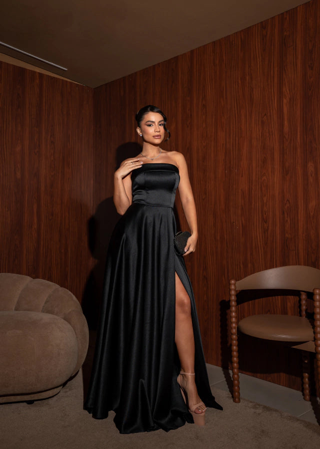 Vestido de Festa Modelo Ana Castela Ref J092