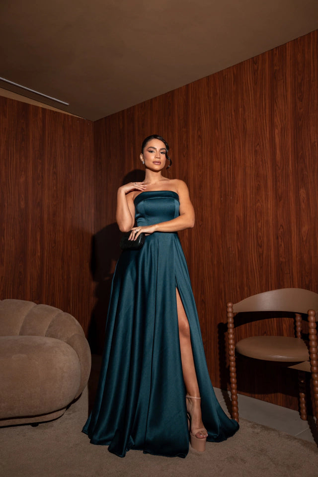 Vestido de Festa Modelo Ana Castela Ref J092