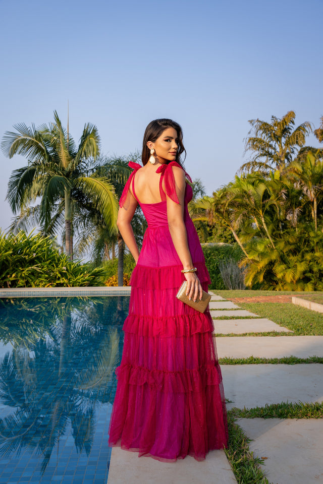 Vestido de Festa Modelo Alexa Ref J069