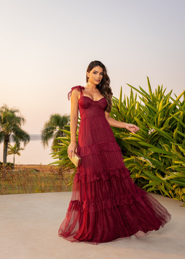 Vestido de Festa Modelo Alexa Ref J069