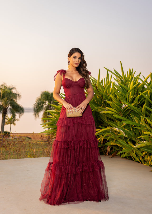 Vestido de Festa Modelo Alexa Ref J069