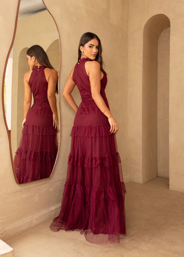 Vestido de Festa Modelo Veridiana Ref J067