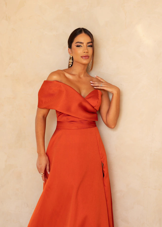 Vestido de Festa Modelo Anabelle J101