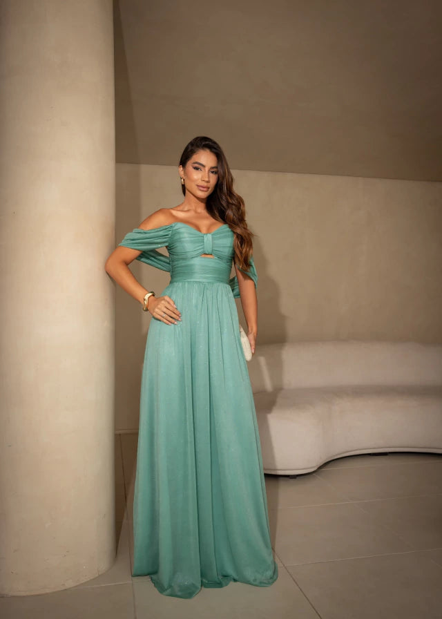 Vestido de Festa Modelo Paola Ref J110