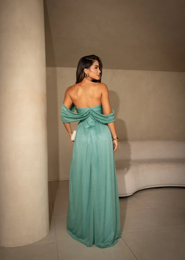 Vestido de Festa Modelo Paola Ref J110