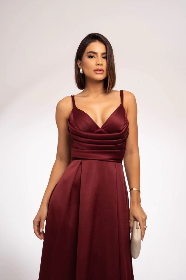 Vestido De Festa Modelo Ivy Ref 058