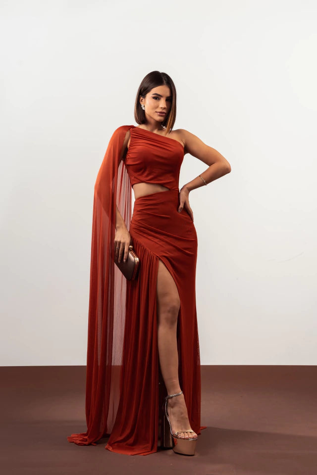 Vestido de festa modelo Nalva Ref E086