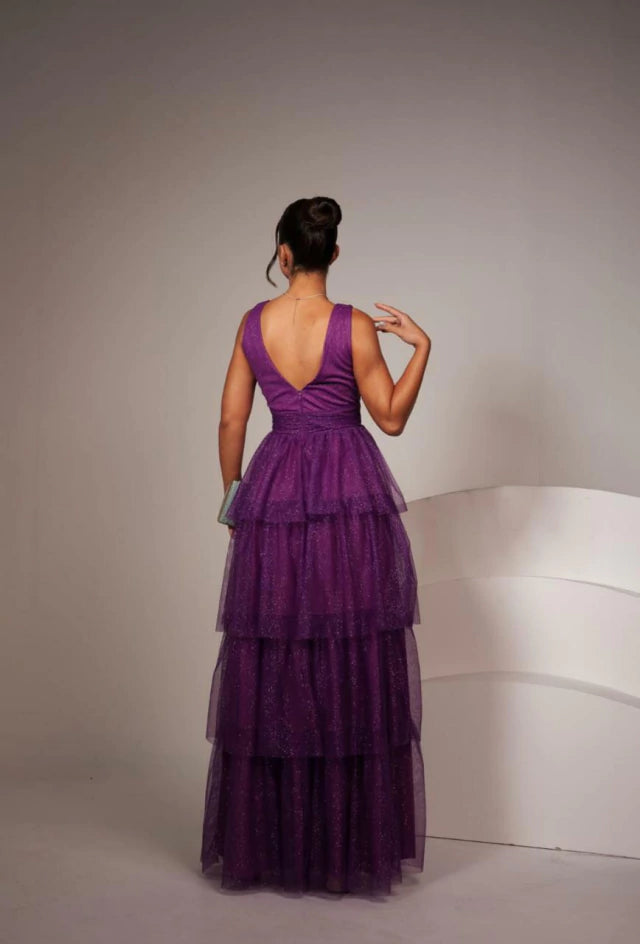 Vestido de Festa Modelo Jheniffer Ref 015