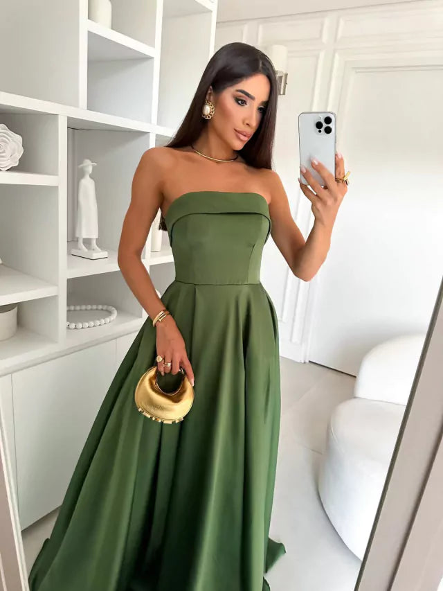 Vestido de Festa Modelo Ana Castela Ref J092