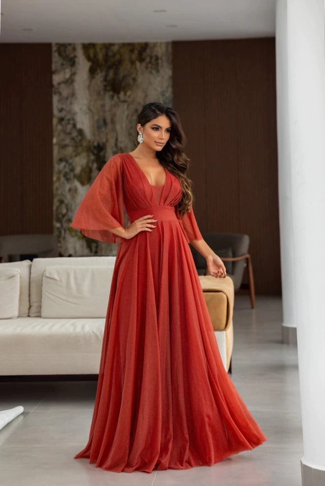 Vestido de Festa Modelo Claudia Ref J109