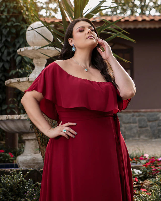 Vestido de Festa Modelo Flora Ref 1064P
