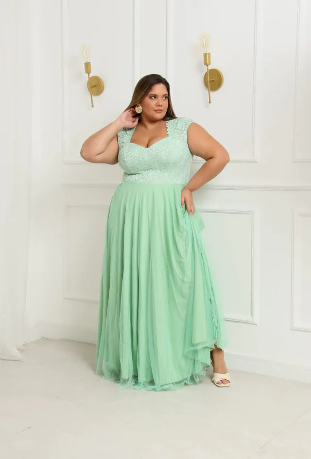 Vestido de festa modelo Amélia