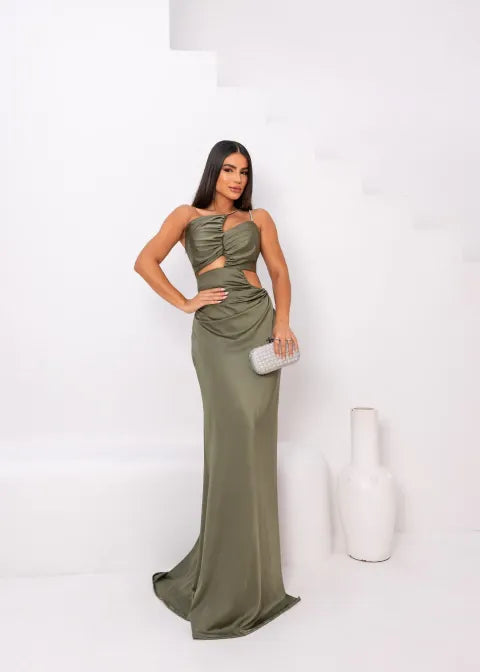 Vestido de Festa Modelo Rihanna Ref 095