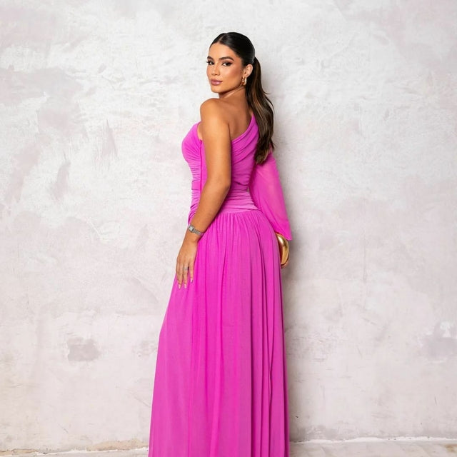 Vestido de Festa Modelo Alcione Ref 088