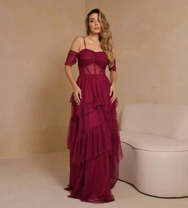 Vestido de Festa Modelo Nicole