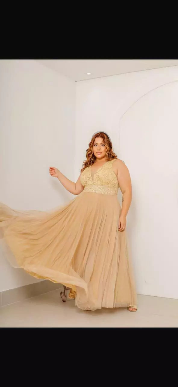 Vestido de festa modelo dandara