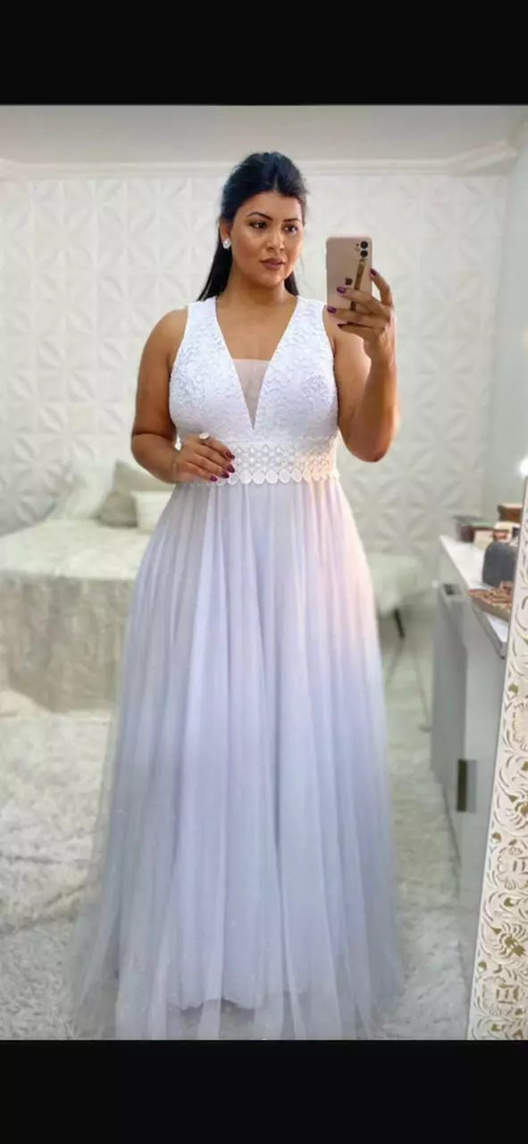 Vestido de festa modelo dandara
