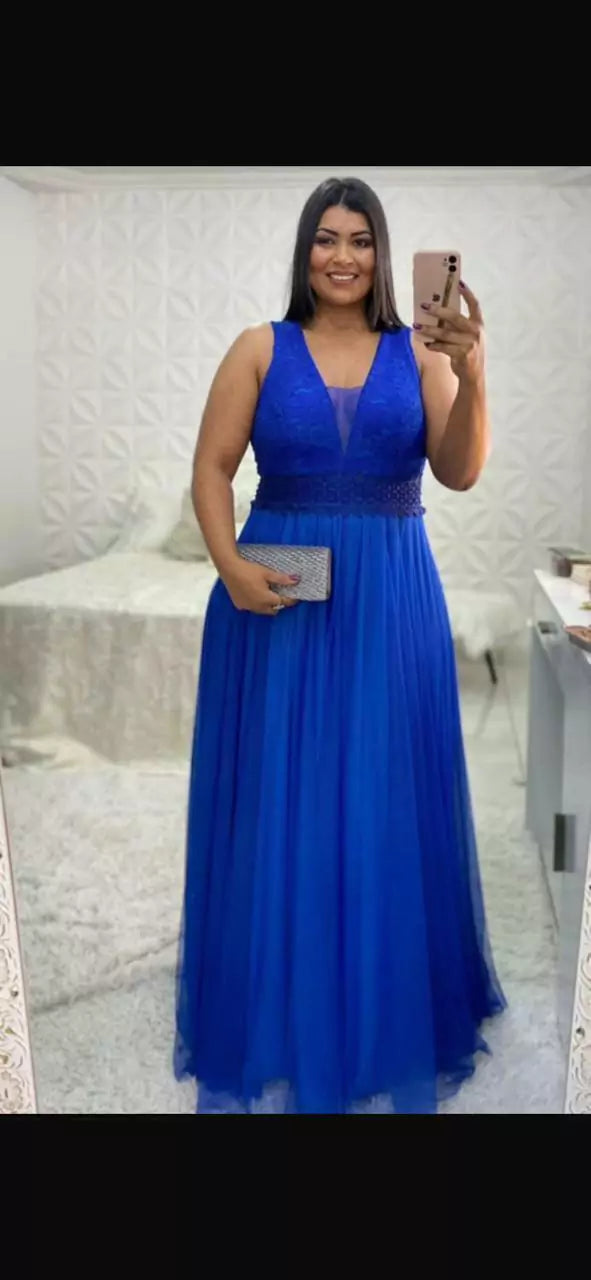 Vestido de festa modelo dandara