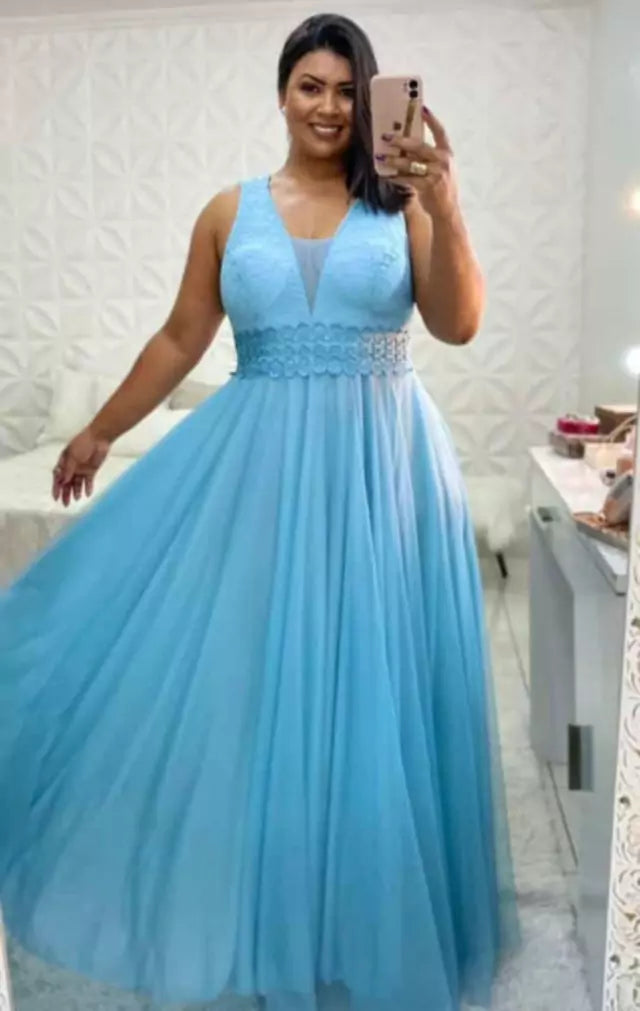 Vestido de festa modelo dandara