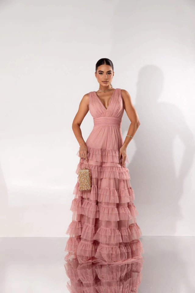 Vestido de Festa Modelo Malu Ref 151