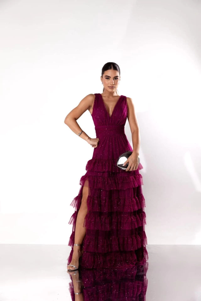 Vestido de Festa Modelo Malu Ref 151