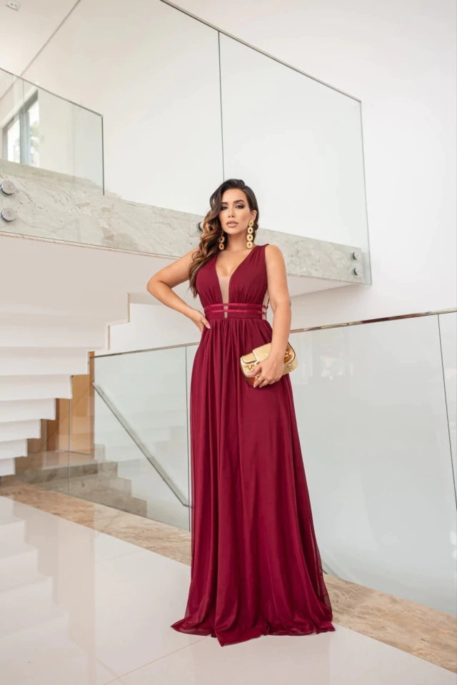 Vestido de Festa Modelo Beatriz Ref J036